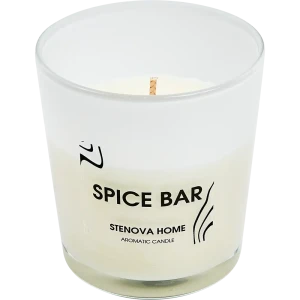 Свеча ароматизированная Spice Bar оранжевая 8.5 см
