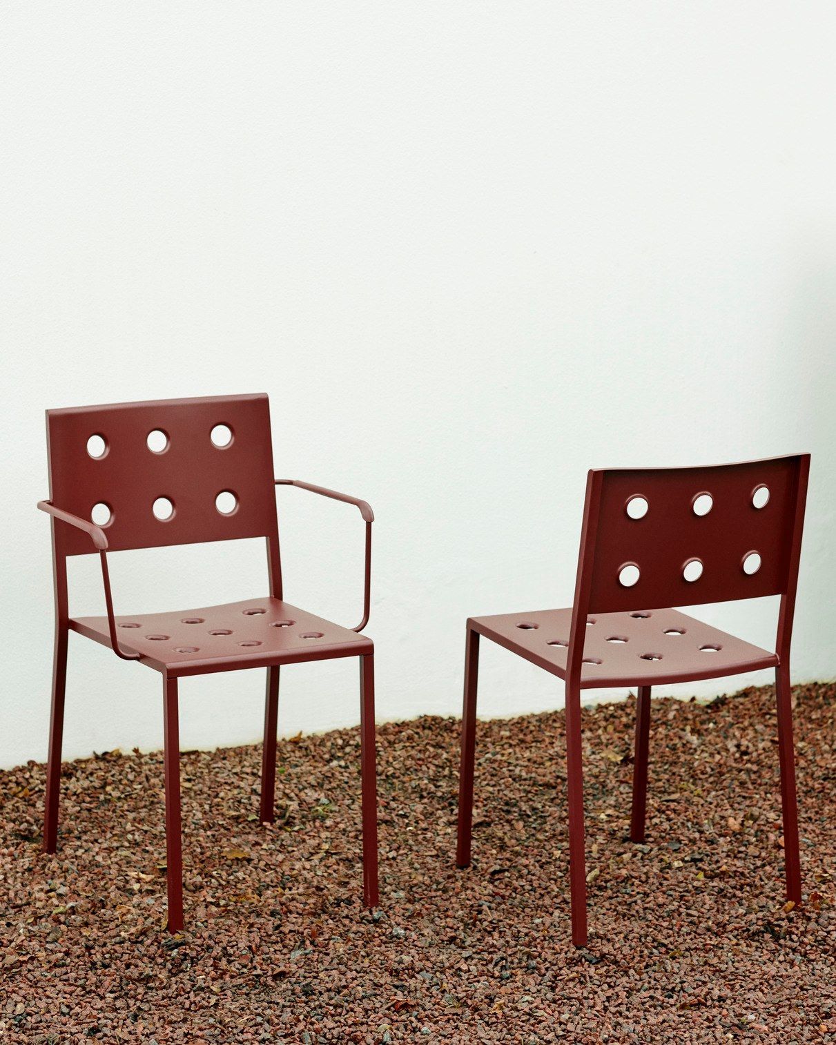 Стальной стул с порошковым покрытием с подлокотниками Hay балкон ARCH-00134702 - Вид №45