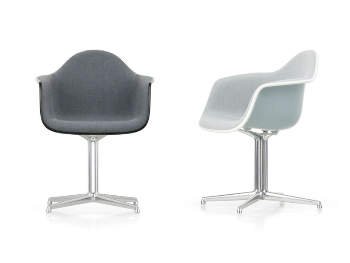 Мягкий тканевый стул с подлокотниками VITRA Eames Plastic Chair ARCH-00121770