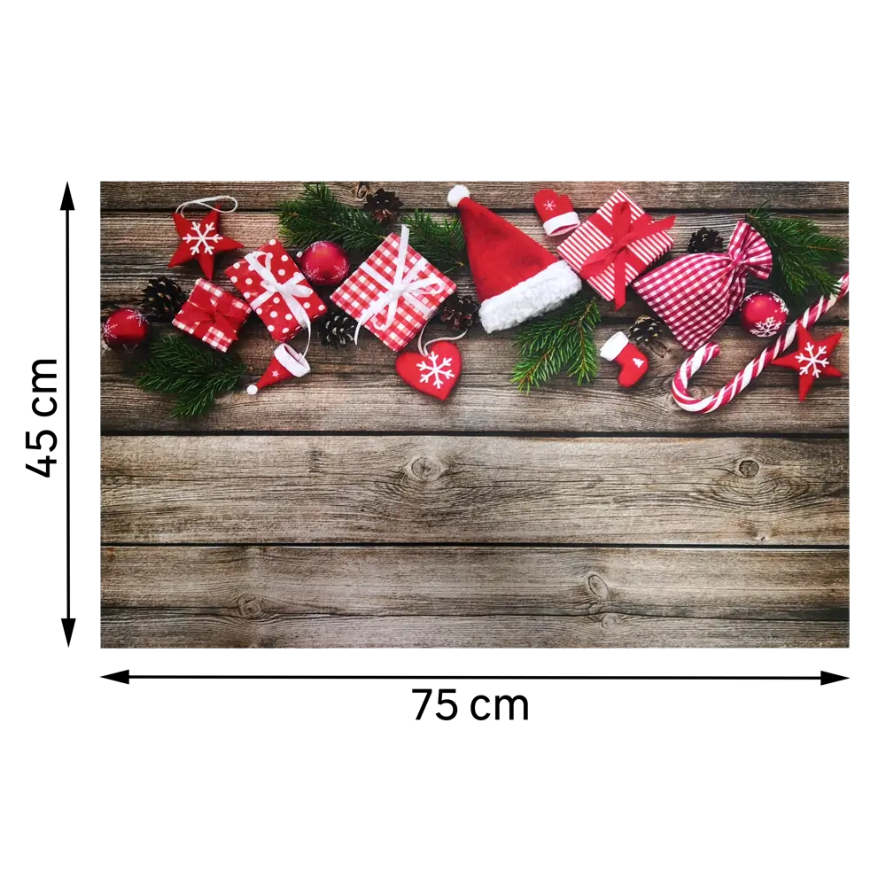 Коврик NY Gift 45x75 см резина INSPIRE STLM-2138062 - Вид №2