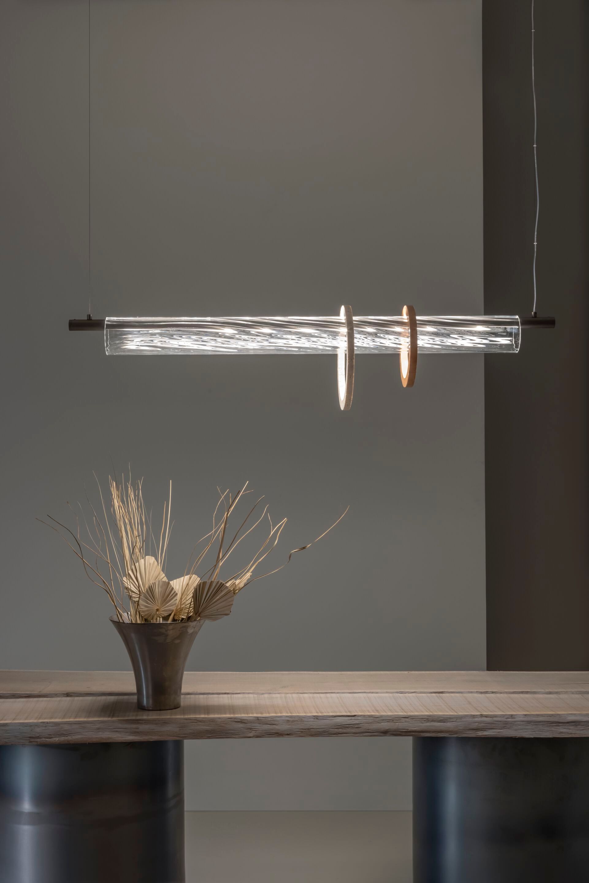 Стеклянный подвесной светильник Patrizia Volpato ORBITE ARCH-00141639 - Вид №6