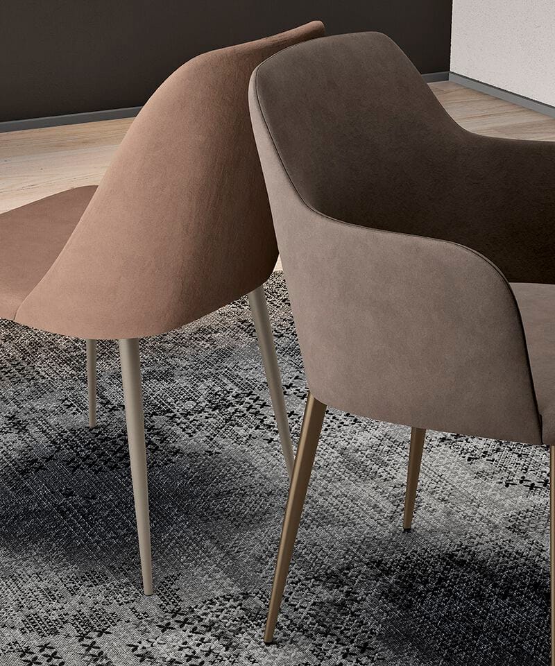 Тканевый стул без подлокотников Febal Casa NIVES ARCH-00086100 - Вид №1