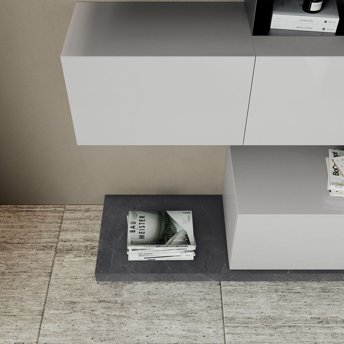 Деревянная секционная оборудованная стена Febal Casa DICIOTTO ARCH-00042839 - Вид №42