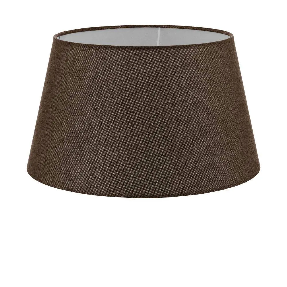 Абажур Eglo Vintage ø400 h220 мм лен цвет коричневый STLM-2102453