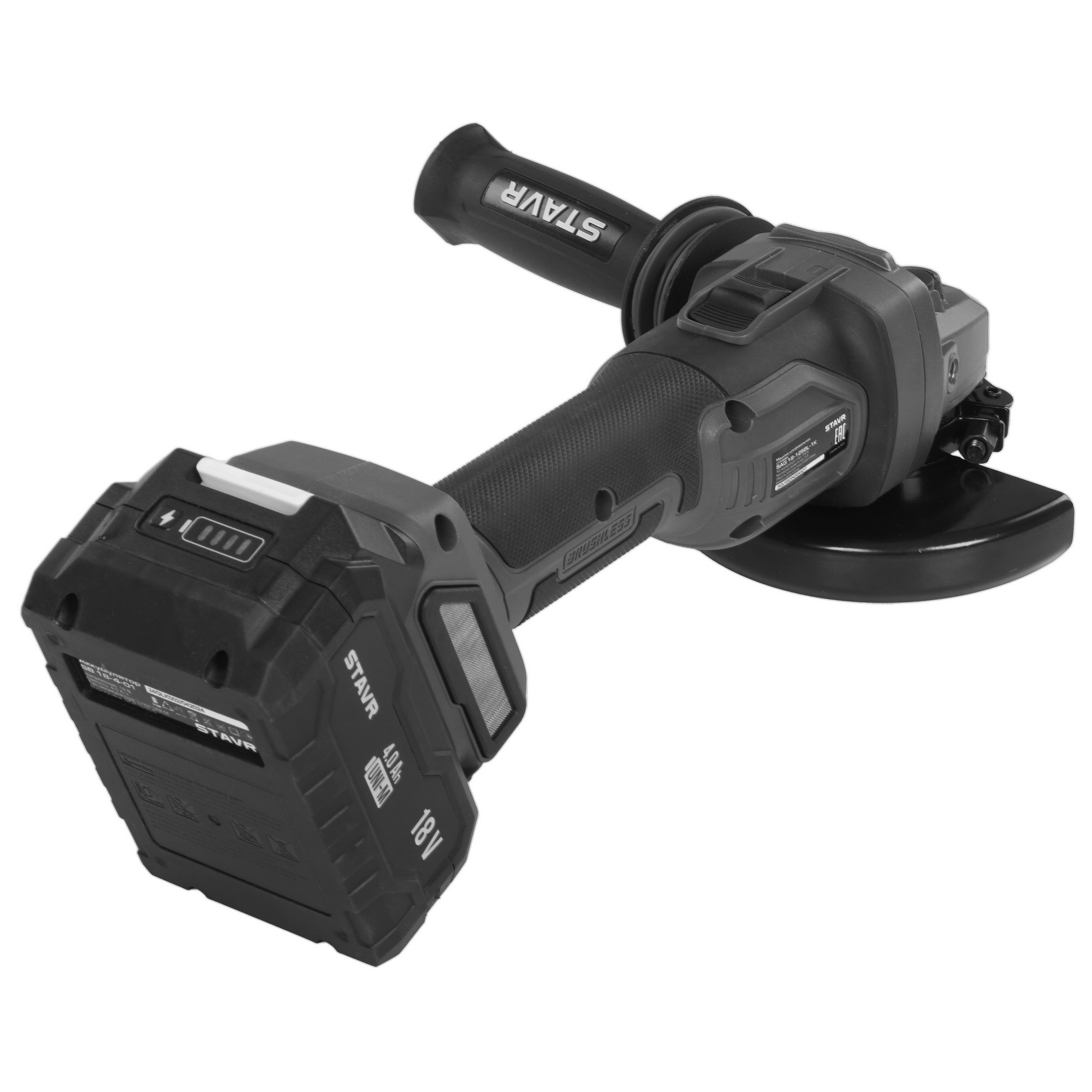 Углошлифовальная машина (УШМ) Stavr SAG 18-125BL-1K 9189113 STDN-0090728 - Вид №2