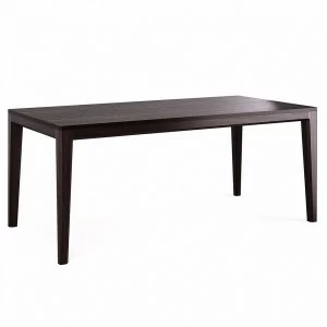Обеденный стол прямоугольный дуб венге 180 см Mavis THE IDEA  210063 Венге;черный