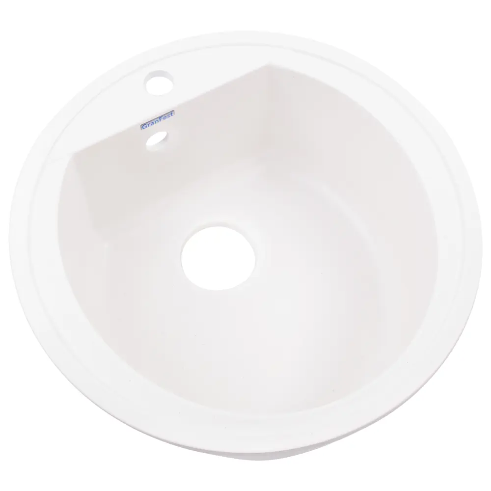 Granfest Rondo GF-R — круглая мраморная мойка для кухни 50×50 см 18072942 STLM-1570146 - Вид №1