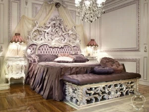 Modenese Gastone Двуспальная кровать с тафтинговым изголовьем Deluxe