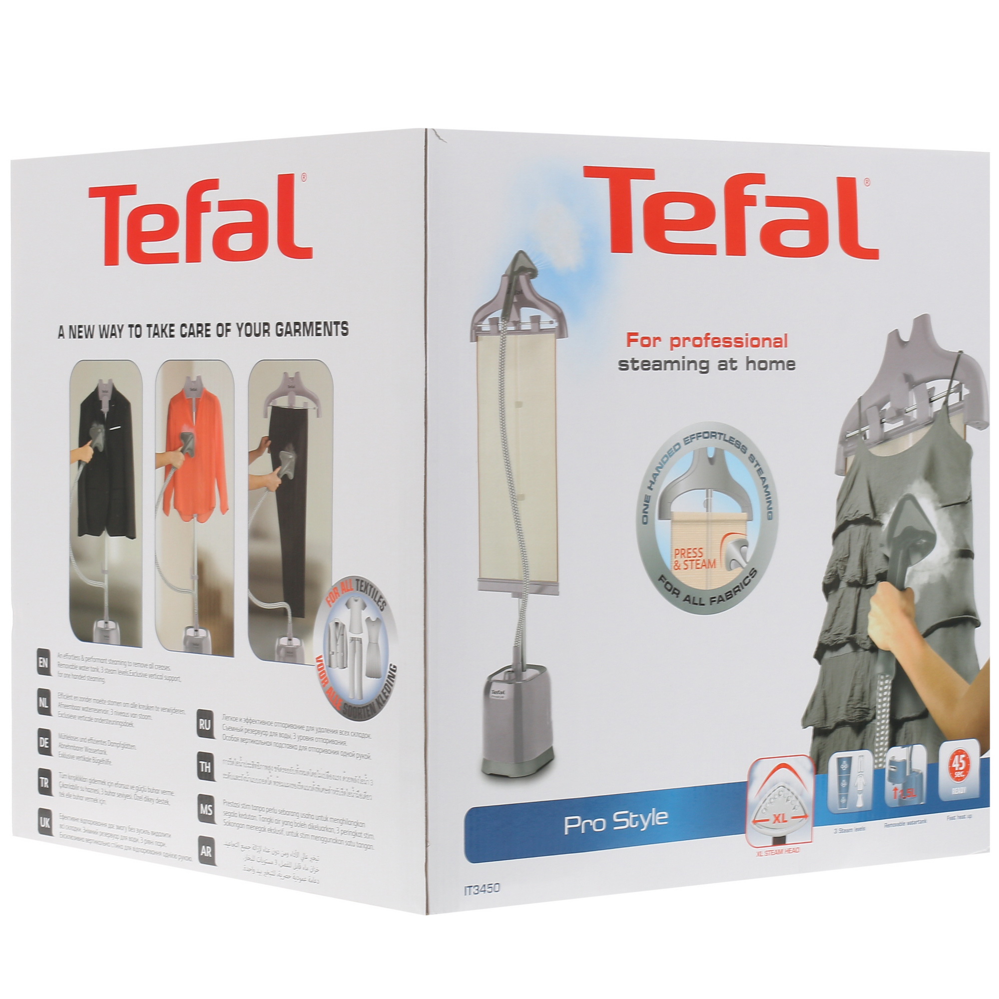 1372373 Отпариватель Tefal Pro Style IT3450E0 фиолетовый STDN-0093070 - Вид №10