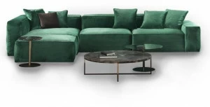 Marelli Модульный угловой диван из ткани с шезлонгом