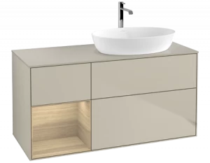 Villeroy&Boch Тумба под раковину Прямоугольная версия FA43PCHH Finion Sand Matt Lacquer