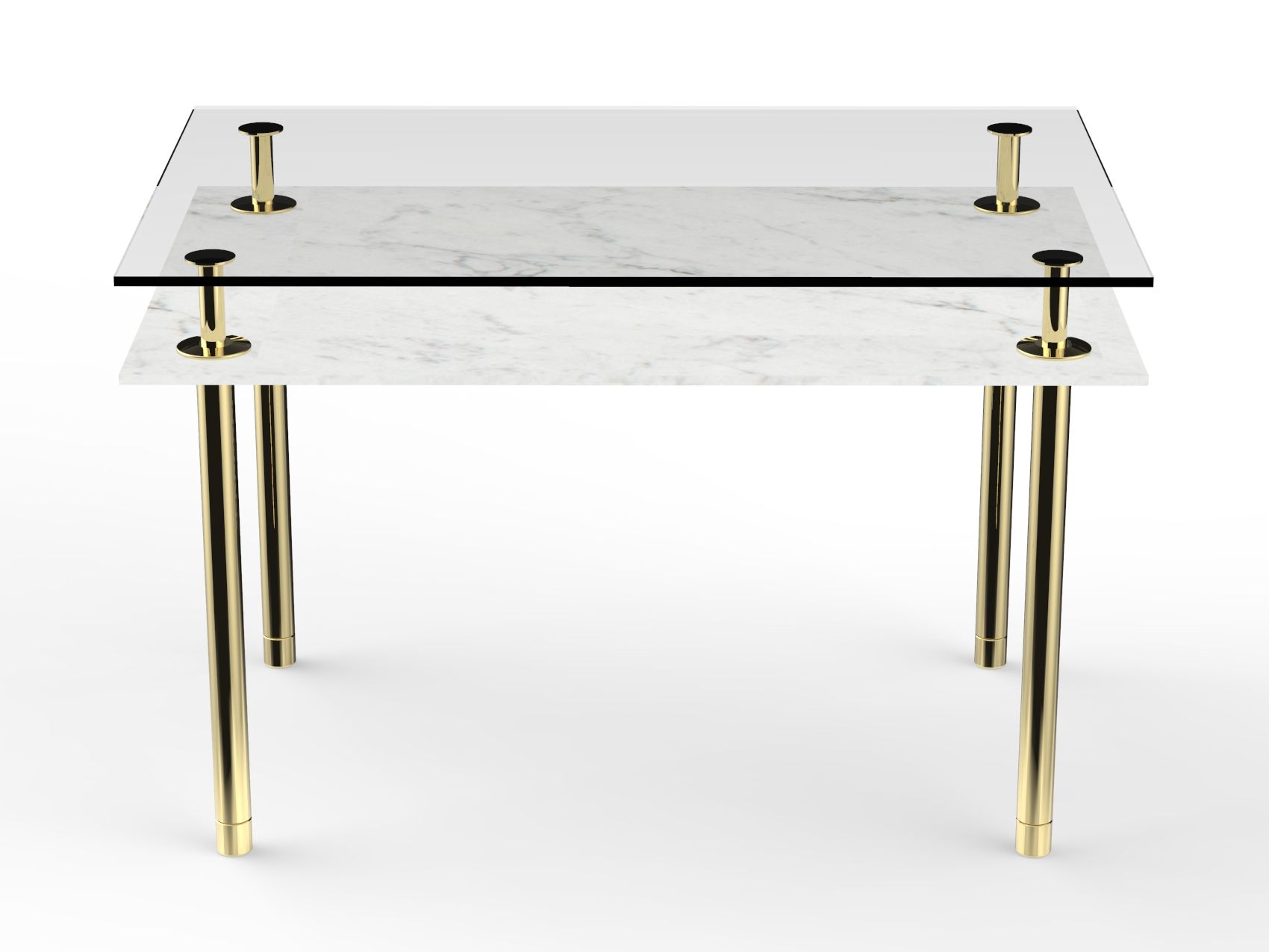 Прямоугольный мраморный стол GHIDINI1961 Ножки ARCH-00097529 - Вид №16