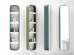 Ванная комната колонка с зеркалом