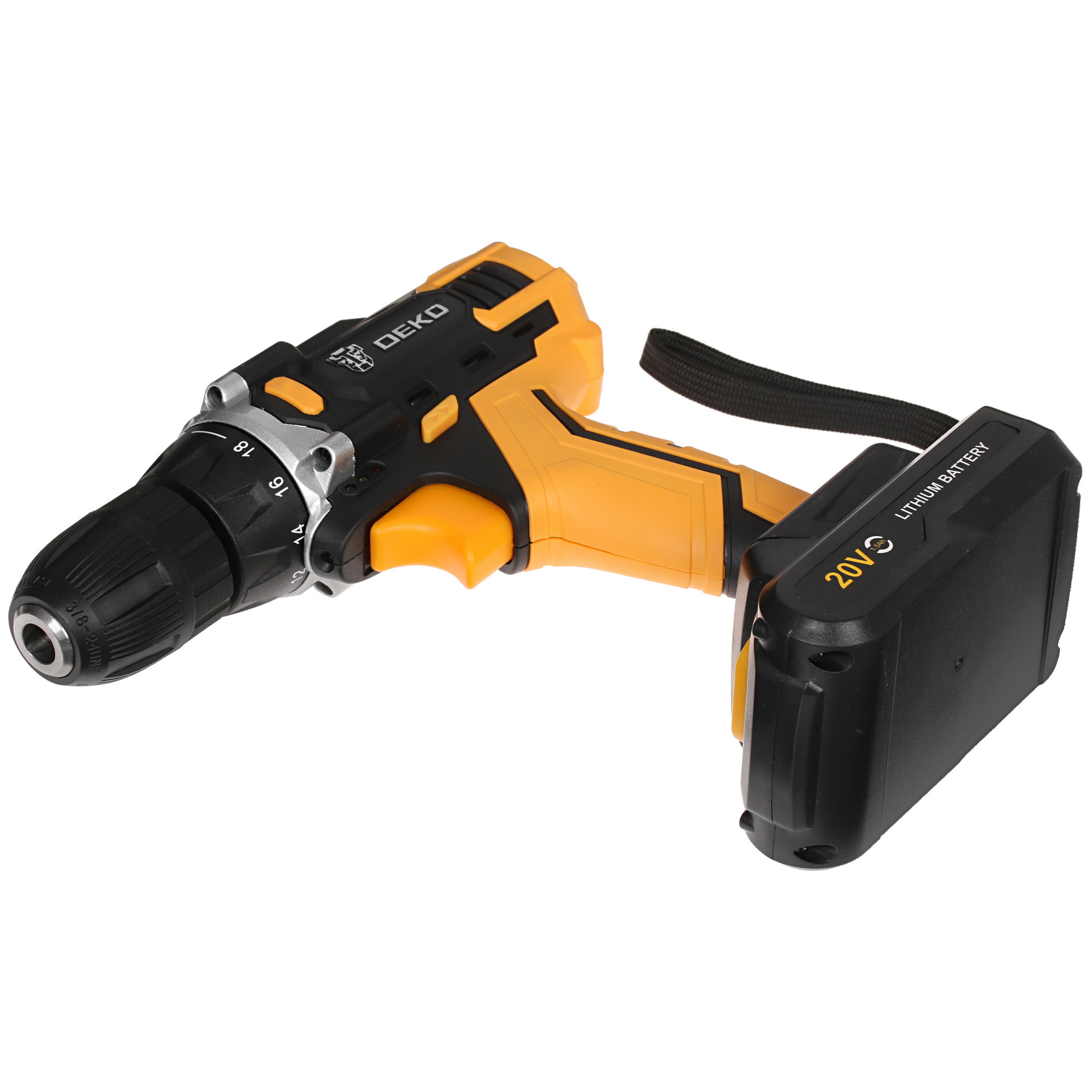 Дрель-шуруповерт DEKO DKCD20FU-Li 063-4102 5304370 STDN-0109827 - Вид №4