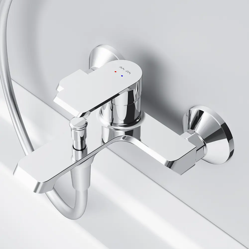 Смеситель AM.PM Flash для ванной с хромированным покрытием 86406012 STLM-0068682 - Вид №9