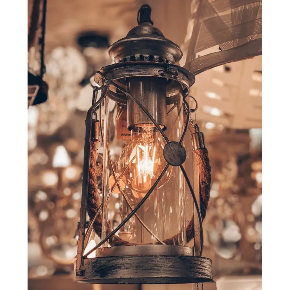 Подвесной светильник Eglo Bradford 1xE27x60 Вт 140 см металл/стекло цвет хром/мультиколор 16515391 STLM-2095963  - Вид №9