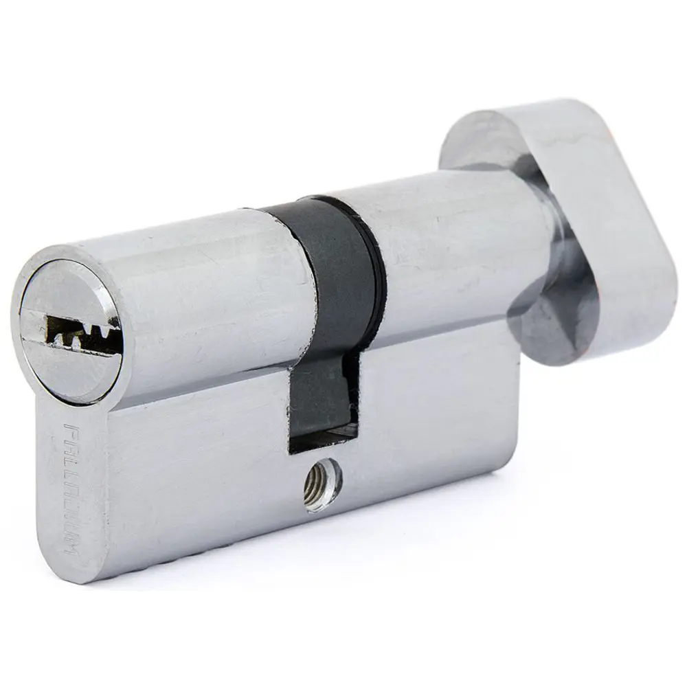 Цилиндр Palladium BK CP 30x30 ключ/вертушка цвет хромированный STLM-2067392