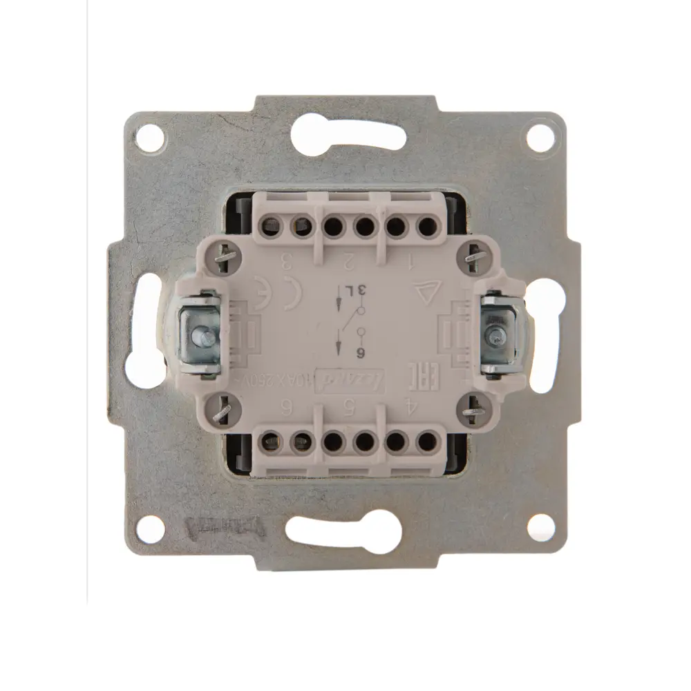 Выключатель Lezard Karina цвет кремовый STLM-2094475 - Вид №4