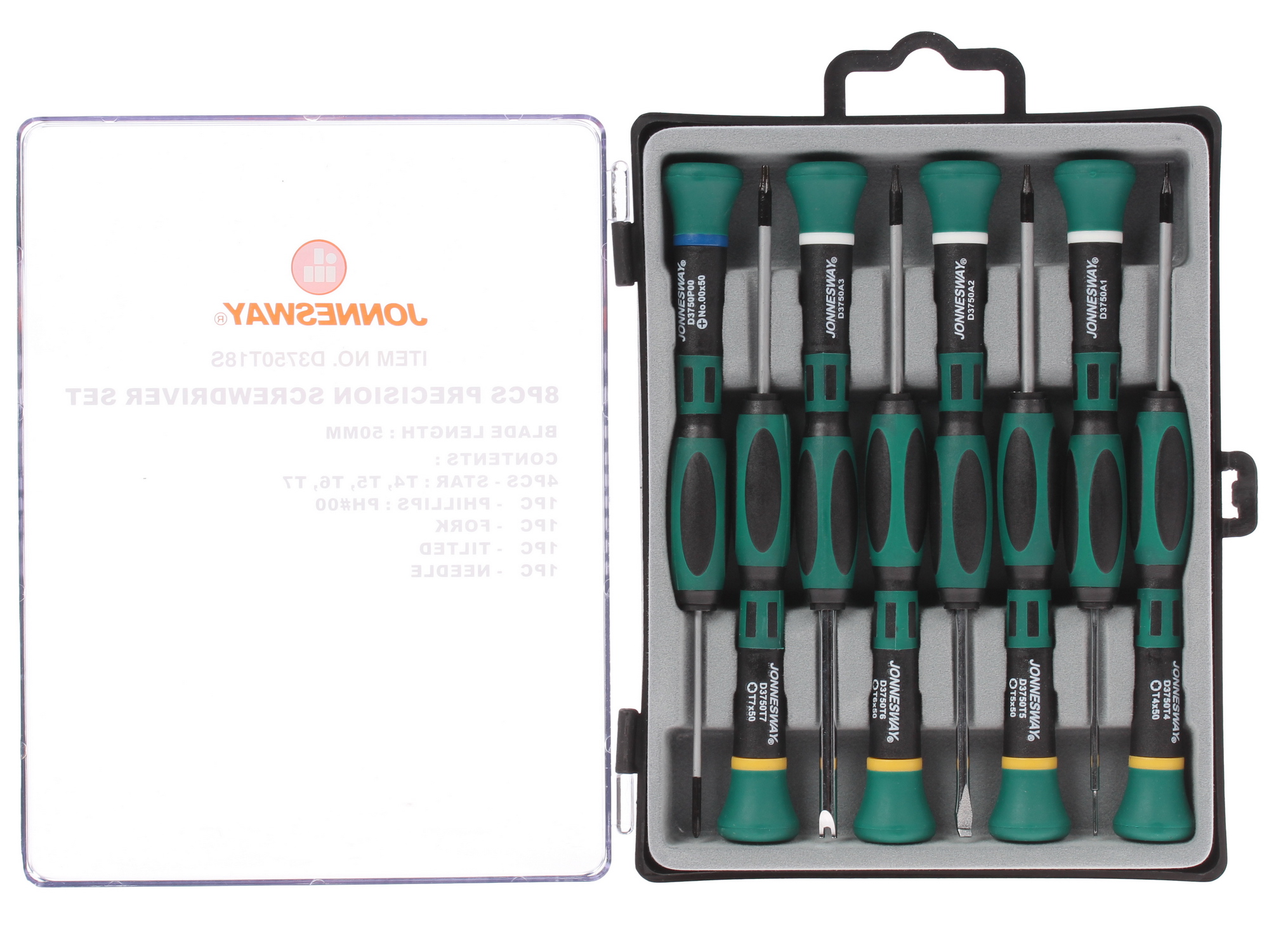 Набор отверток Jonnesway D3750T18S 1049438 STDN-0084684 - Вид №1