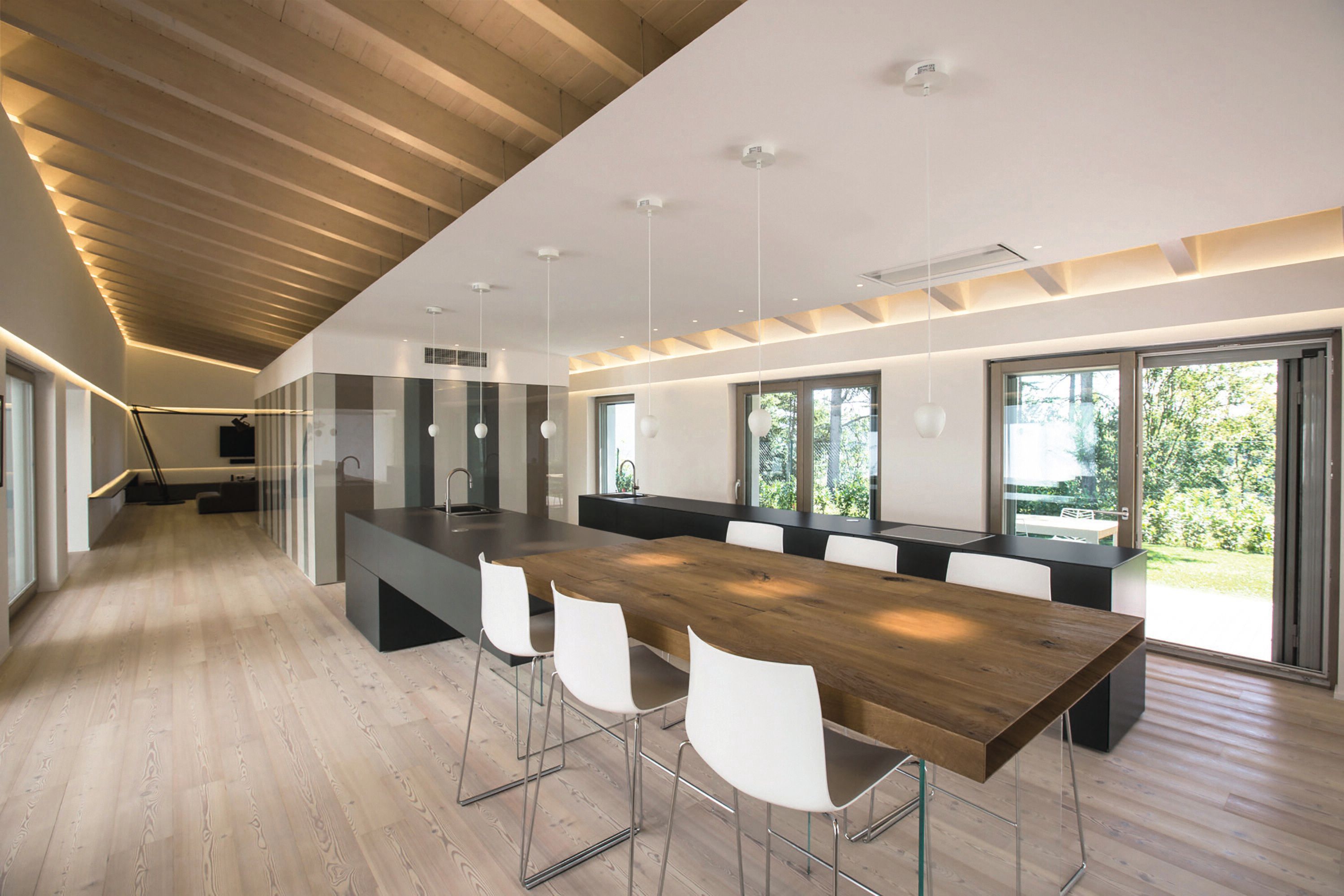 Встроенная кухня с островом Lago 36e8 ARCH-00020664