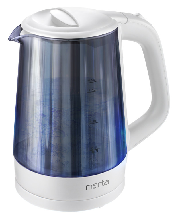 9058561 Электрочайник MARTA MT-4582 белый STDN-0014135
