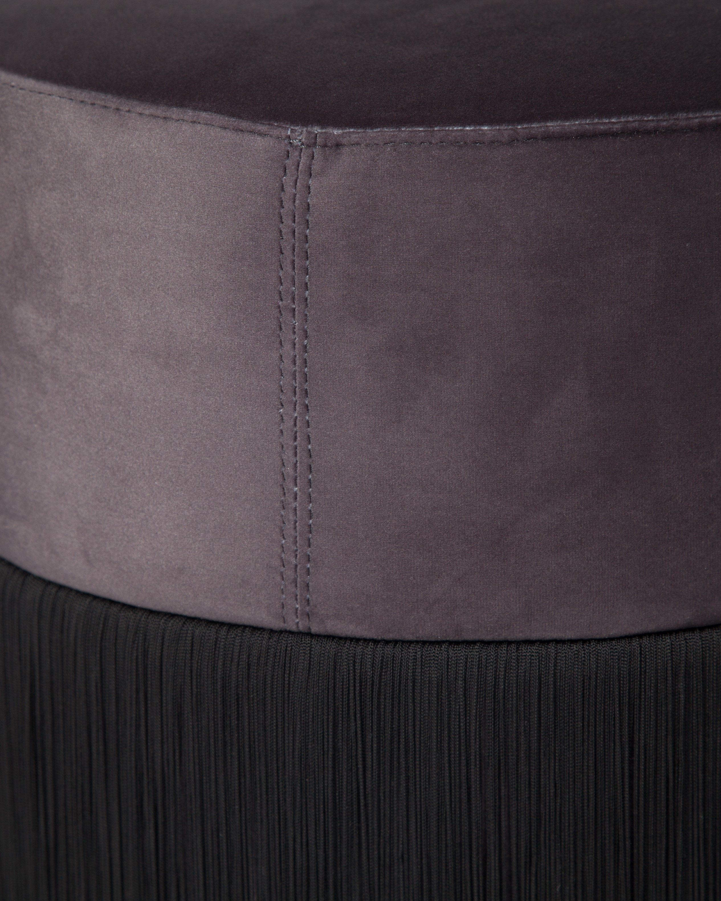 Круглый бархатный пуф Houtique Pill Pouff ARCH-00130366 - Вид №6