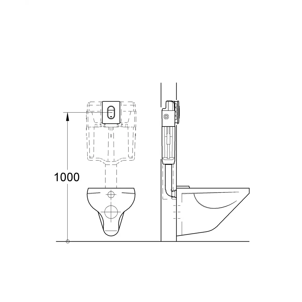 Кнопка двойного слива Grohe Novacosmo цвет хром Nova Cosmopolitan STLM-2032406 - Вид №12
