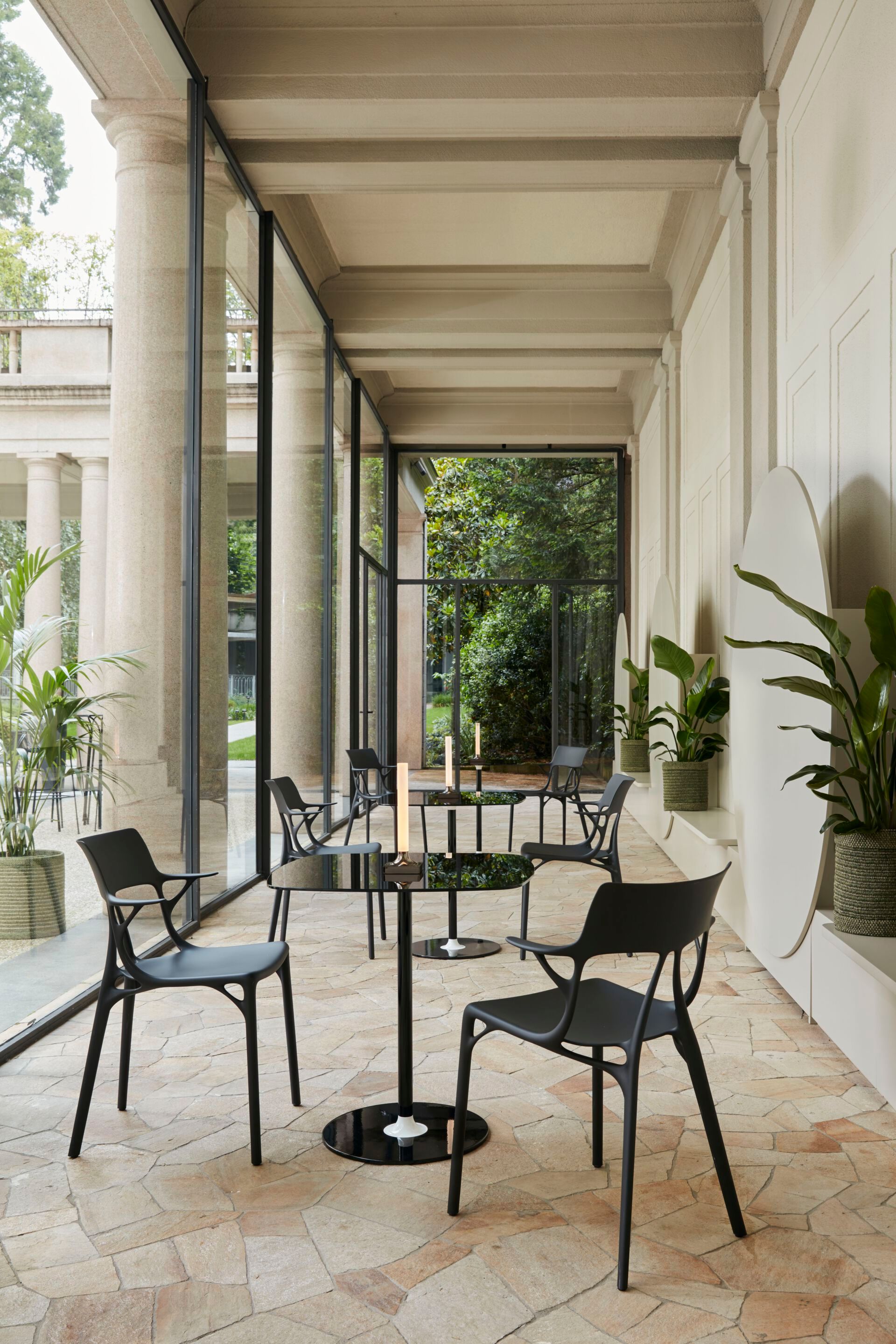 PMMA и ABS батарея приведенная в действие светодиодная настольная лампа Kartell GOODNIGHT ARCH-00074070 - Вид №18