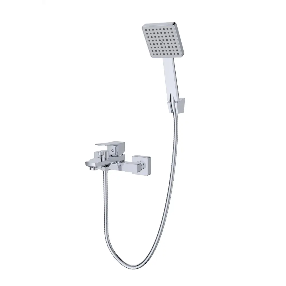 89398607 Смеситель для ванны Iddis BRESB00i02 однорычажный с лейкой и шлангом цвет хром STLM-1578493