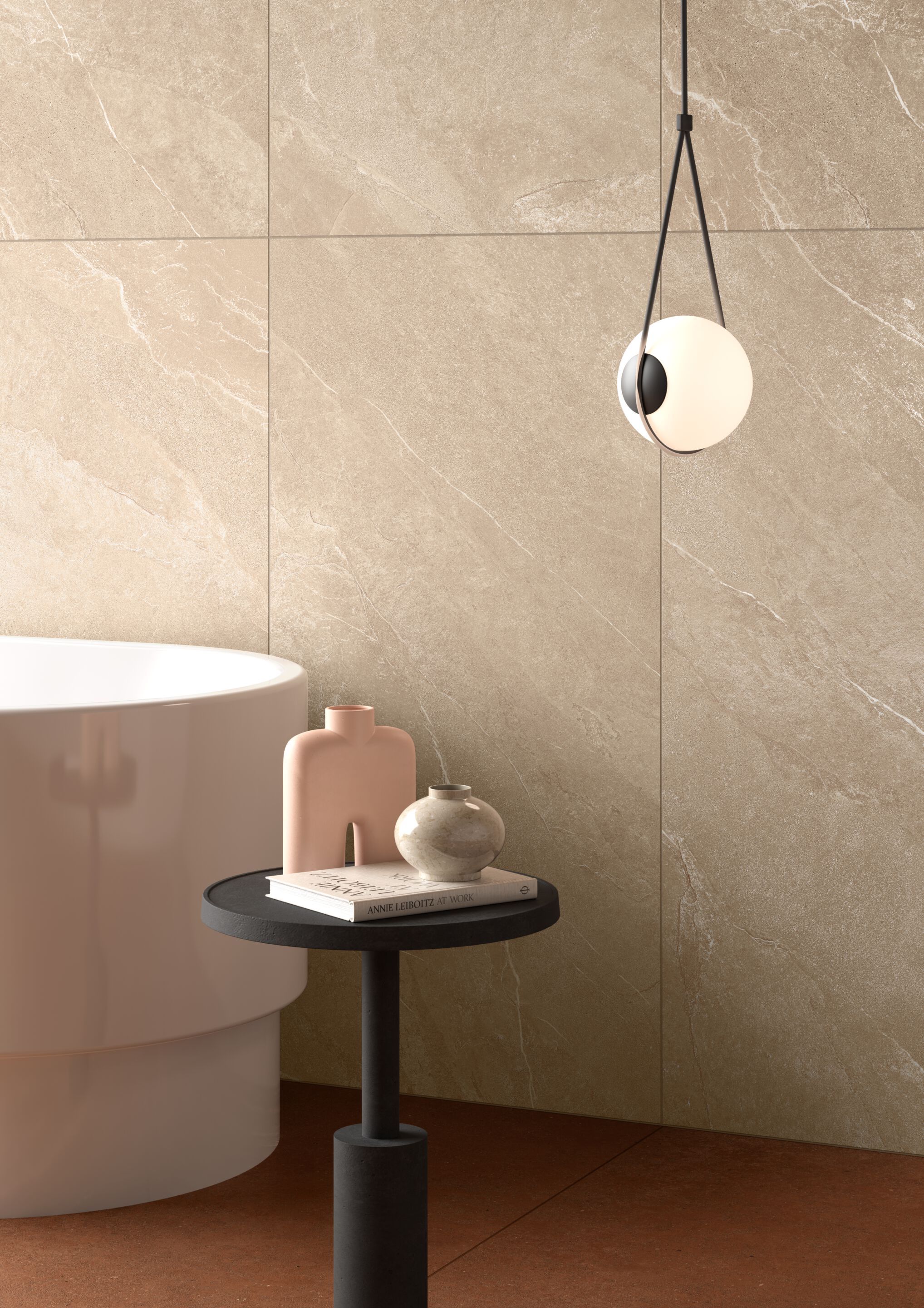 Пол / облицовка керамогранита с эффектом камня VitrA Bathrooms Nova Vita ARCH-00041934 - Вид №5