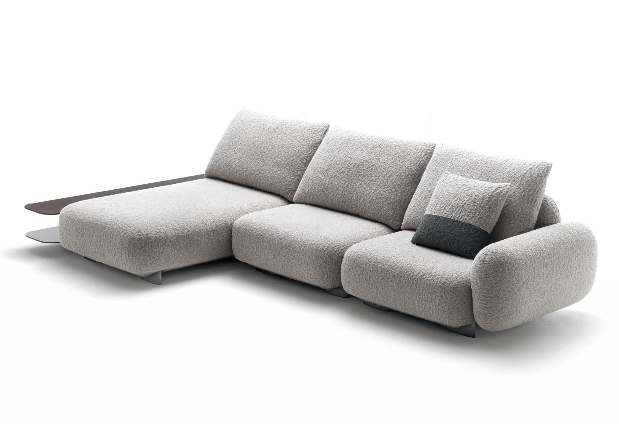 Модульный тканевый диван с полуостровом BertO IGGY ARCH-00102113 - Вид №1