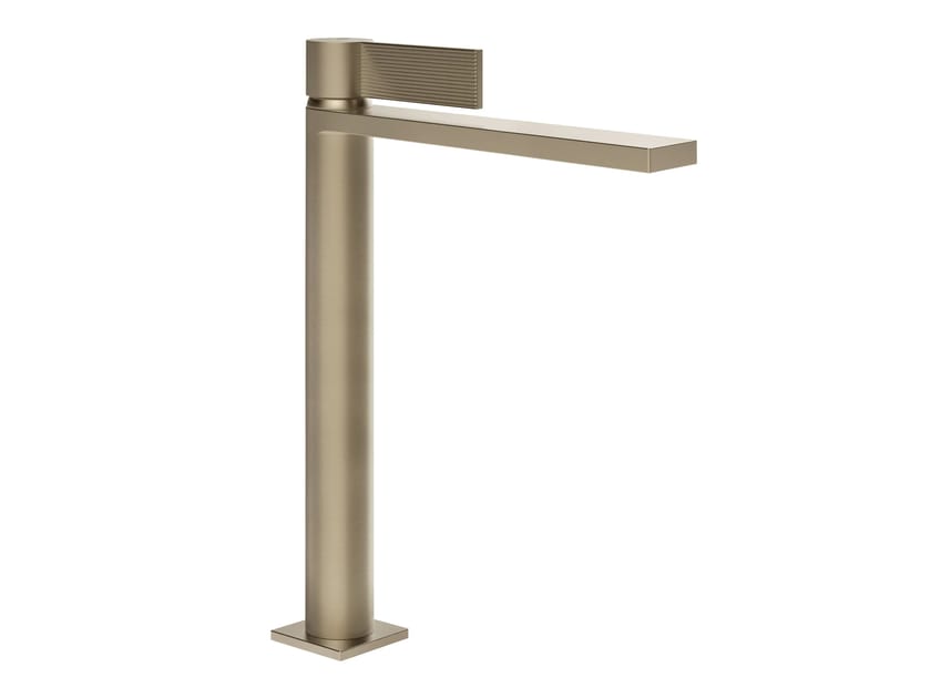 Высокий смеситель для раковины из хромированной латуни со сливом Gessi обратный ARCH-00091909