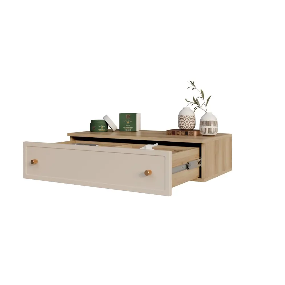 Консоль KONSENSA Лион Амьен 80x20x41.7 см ЛДСП цвет бежевый STLM-2045984 - Вид №10