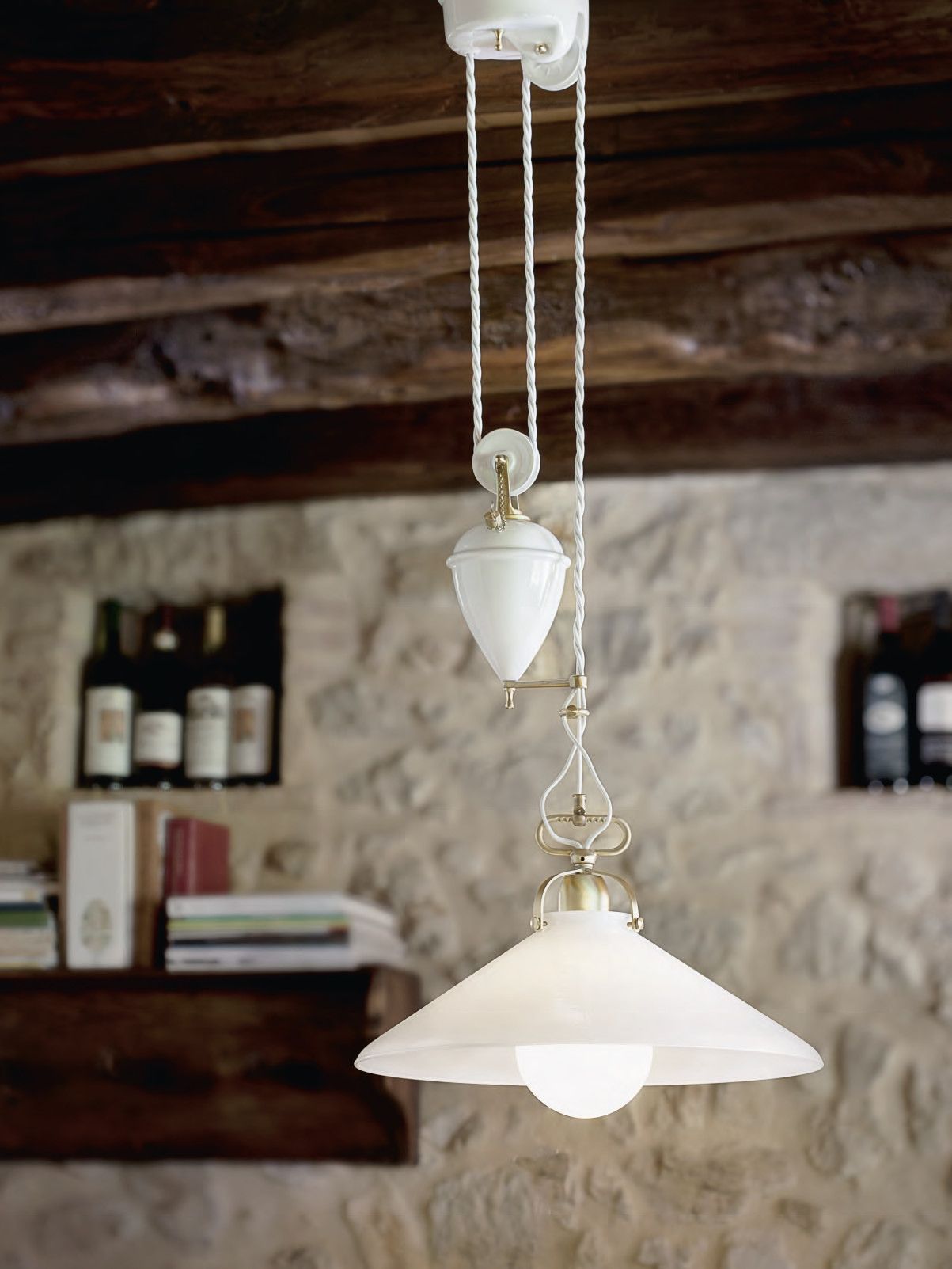 Стеклянный подвесной светильник Aldo Bernardi палатка ARCH-00005041