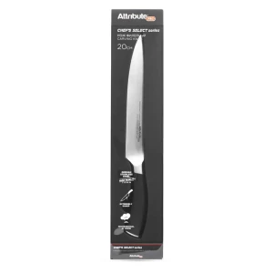 92002451 Нож филейный Chef`s select Attribute лезвие 20 см цвет черный STLM-1512545