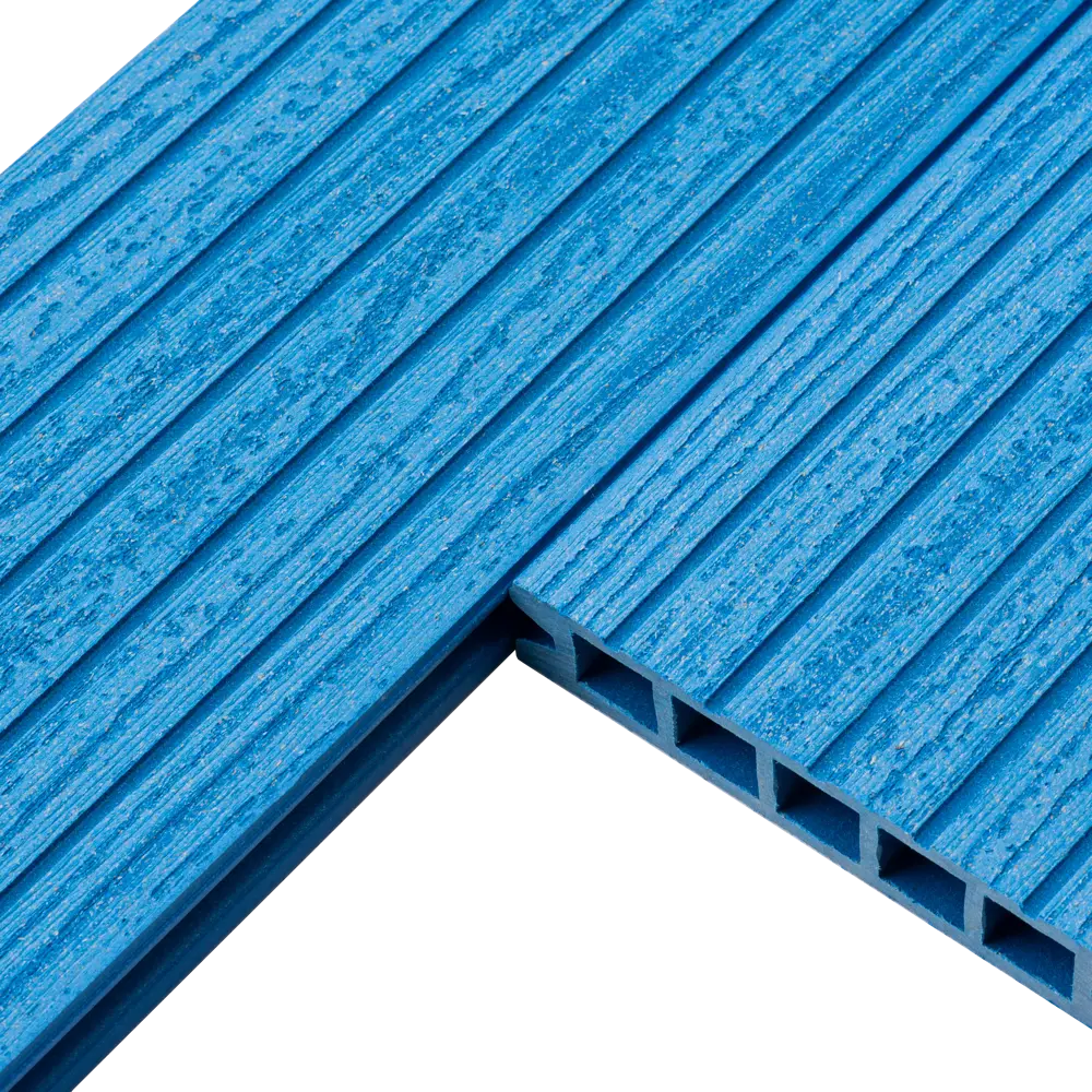 Террасная доска ДПК MultiDeck цвет Лазурь 3000x150x27 мм Вельвет 0.45 м² МУЛЬТИДЕК STLM-2124408 - Вид №9
