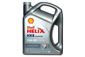 16034418 Моторное масло Синтетическое Helix HX8 Synthetic 5w40, 4 л 550040295 SHELL