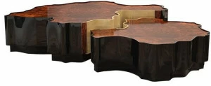Malabar Модульный деревянный журнальный столик для гостиной Horizon