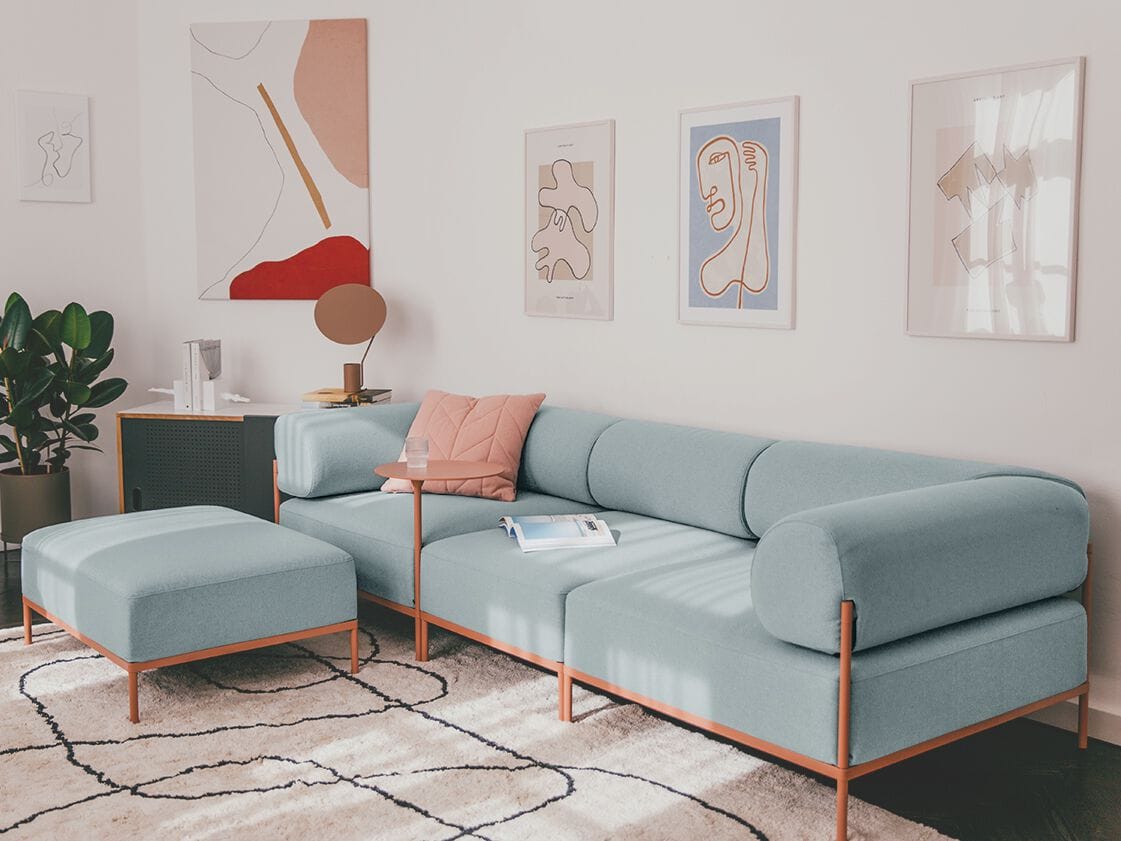 Модульный тканевый диван Noah Living ARCH-00064774 - Вид №14