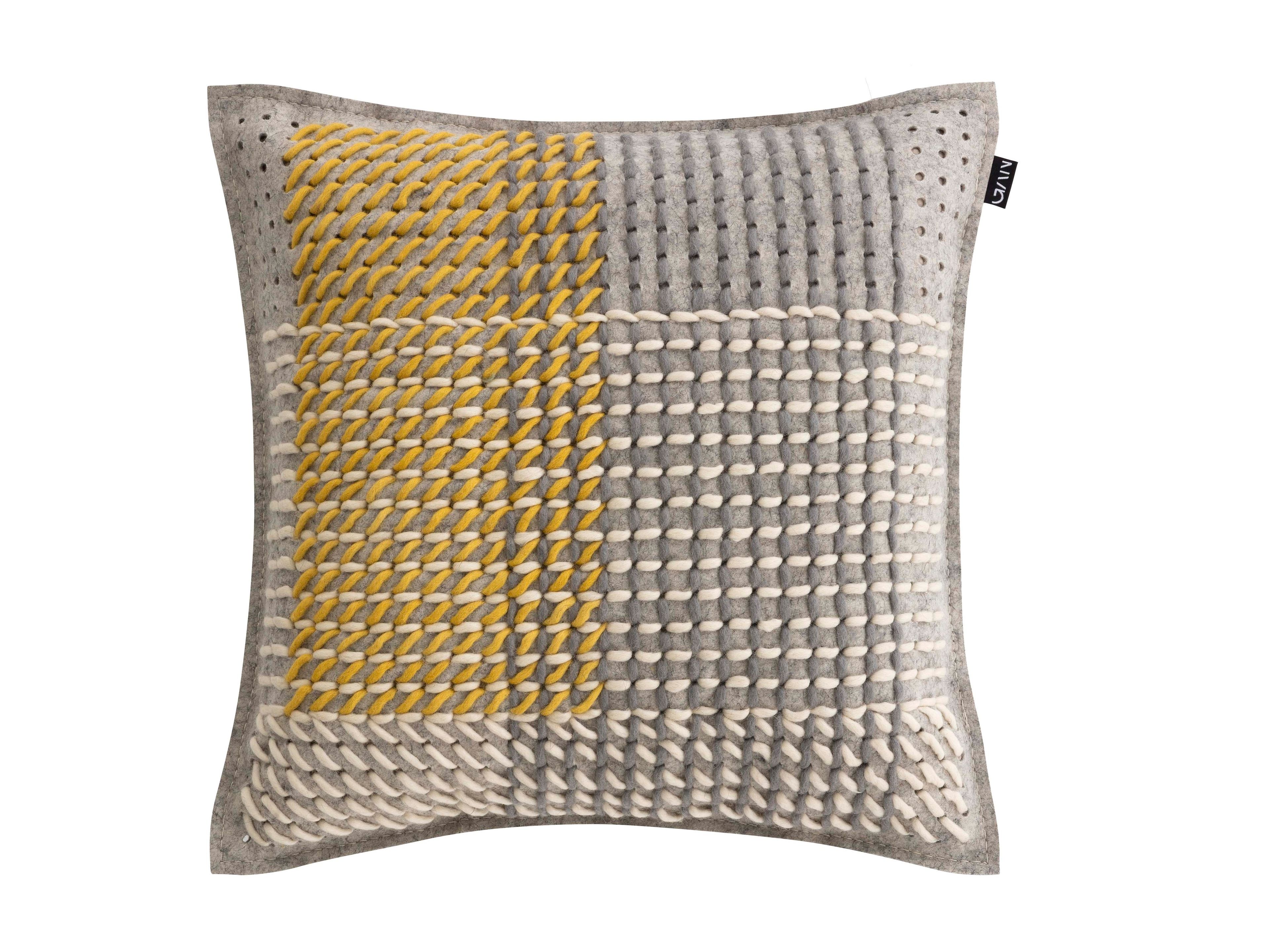 Квадратная подушка из ткани GAN Canevas Geo ARCH-00077341