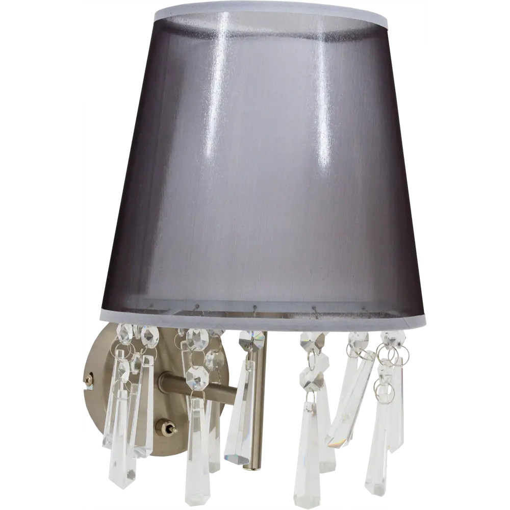 Бра 15093W E27х1X60 Вт, цвет чёрный Globo STLM-2123309