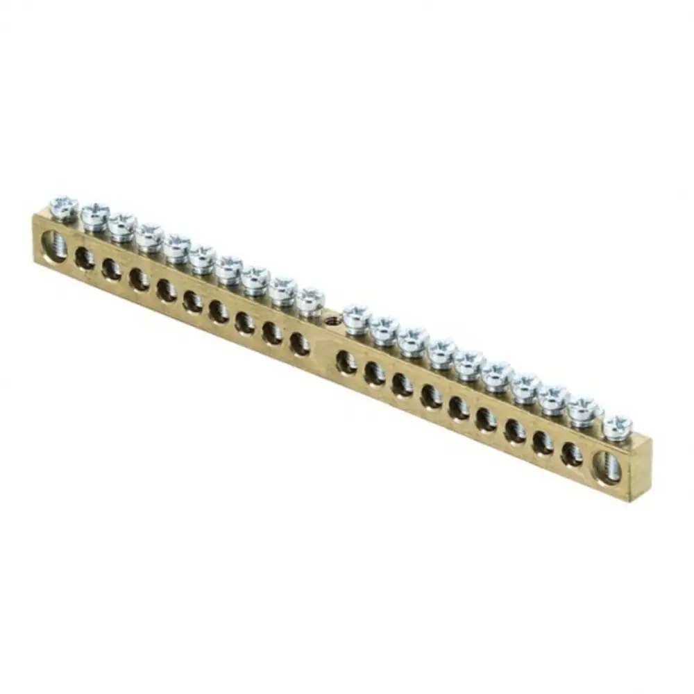 Шина соединительная EKF Proxima PEN 0-земля 20 отверстий 6x9 мм STLM-2033032