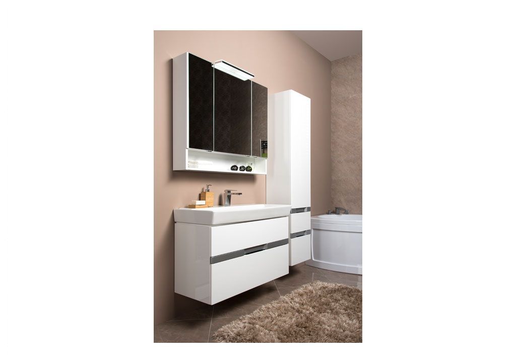 Тумба под раковину Aquanet Виго 120 белый sun-id-270489 - Вид №7