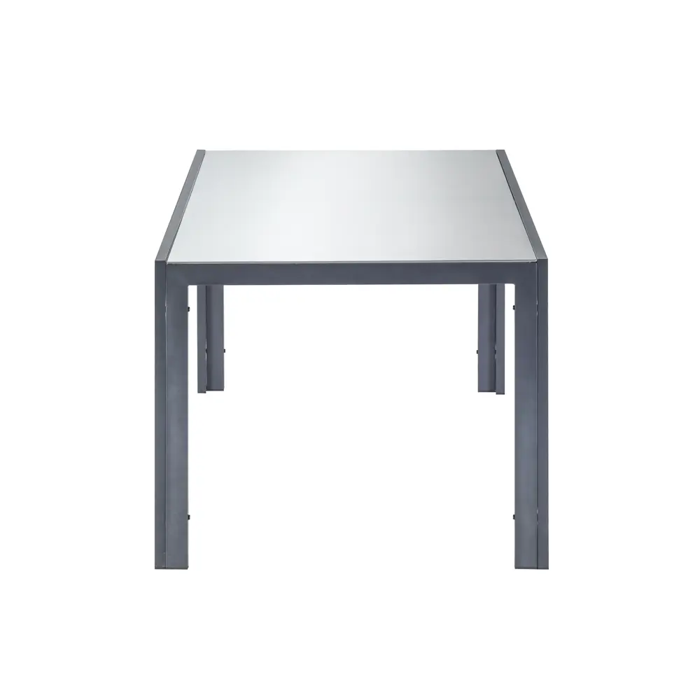 Стол садовый Naterial Lyra Fix 160х90х75 см алюминий/стекло темно-серый STLM-2089212 - Вид №3