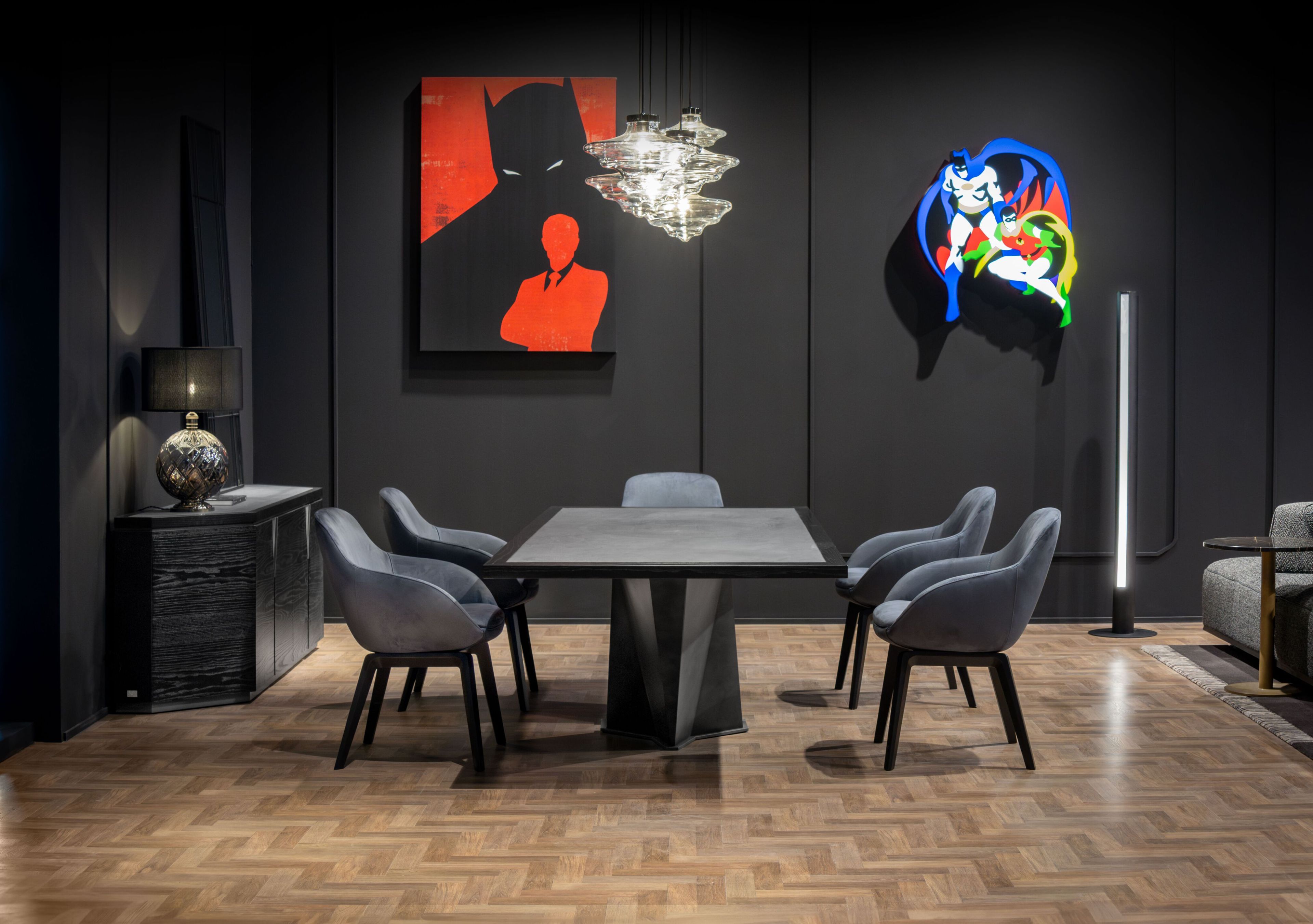 Прямоугольный мраморный стол Wayne Enterprises Home Collection WE-060 ARCH-00119986 - Вид №4