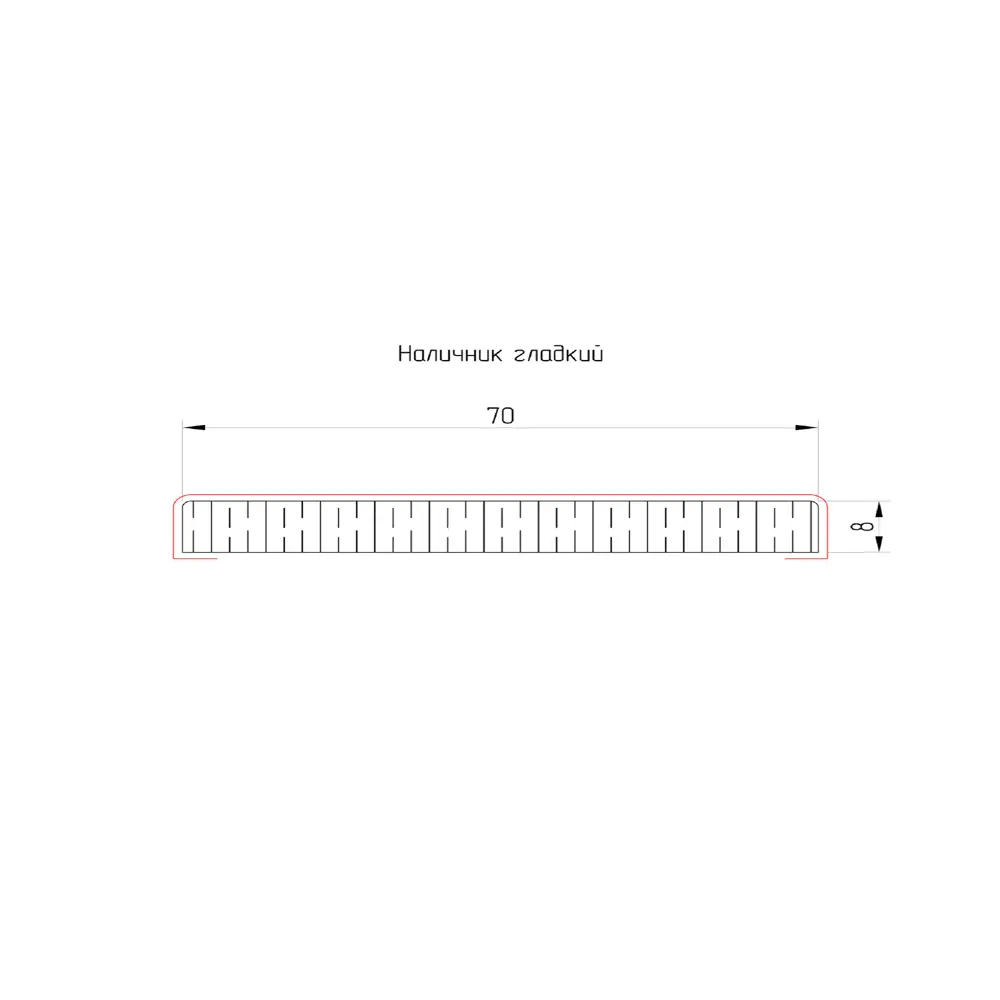 Наличник Santreyd Виктория серый для дверных проемов 88477339 STLM-0897633 - Вид №2