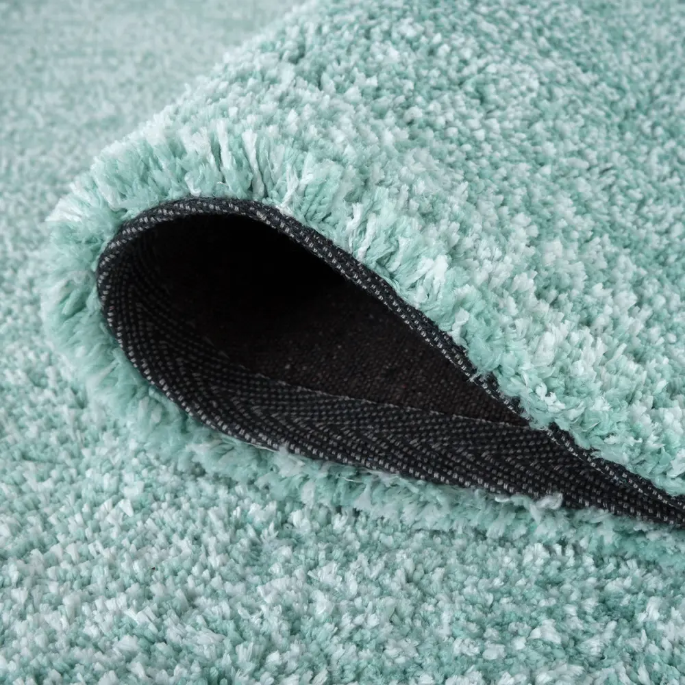 Ковер полиэстер Лавсан 80x150 см цвет бирюзовый Amigo STLM-2174230 - Вид №2