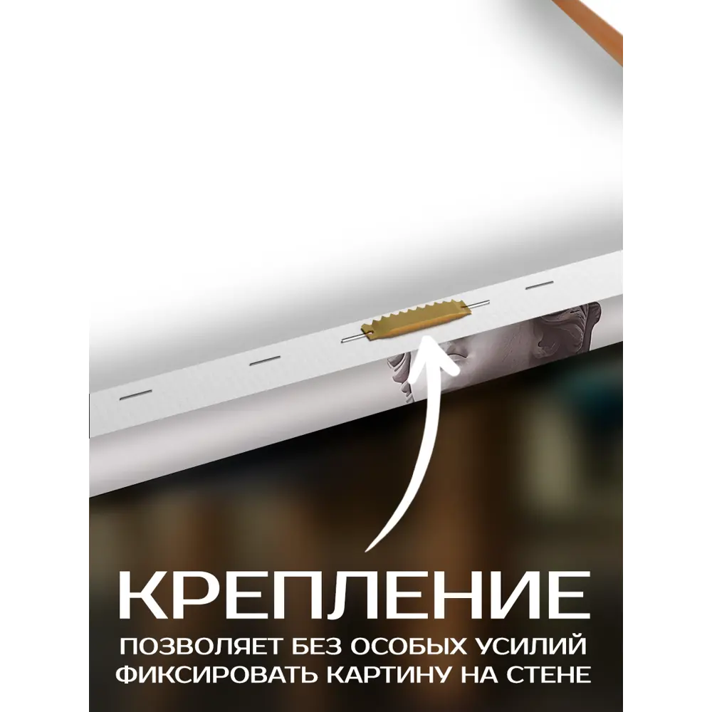 Картина Застенчивое искусство 40x50 см FBRUSH STLM-2001106 - Вид №4