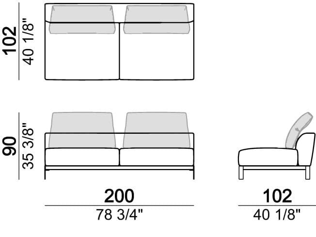 Модульный диван Arketipo That's life ARCH-00014909 - Вид №20