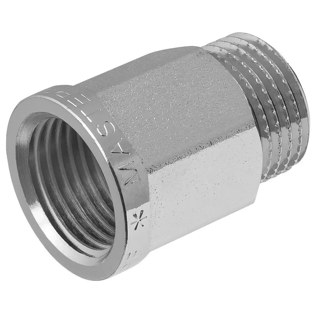 Удлинитель трубопроводный MPF 1/2" с никелированным покрытием 89409150 STLM-1569487 - Вид №1